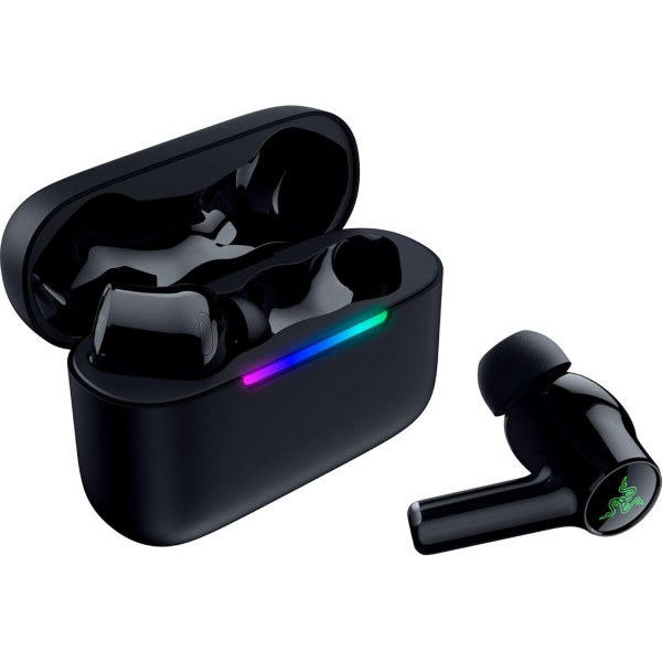 RAZER Hammerhead V3 X HyperSpeed - Wireless Gaming Earbuds - 2.4Ghz & Bluetooth - 40 Hours - IPX4 - 