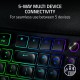 RAZER Pro Type Ergo - Split Keyboard - Low Profile - Wrist Rest - AI Prompt Master - RGB - MACROS