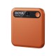BOYA Notra Cosmic Orange - AI Audio Recorder - 64GB Room/Phone/BT, AI Transcription & Summary