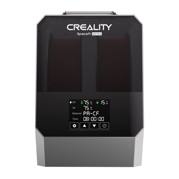 Creality Space Pi Plus V2 Filament Dryer -Dry Box for 2 Filaments 45-75c Smart Sensor Presets - 