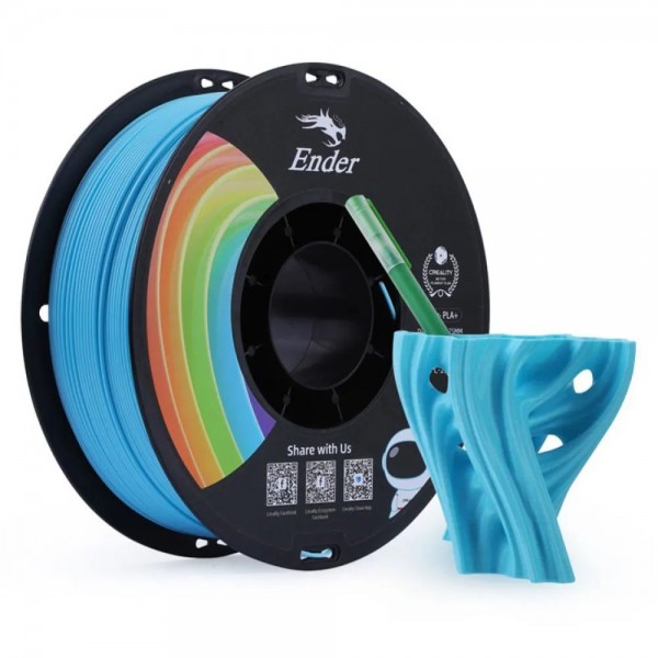 Creality EN-PLA+ Blue Ender 3D Printer Filament Strength 34MPA Bend 77MPa 1 kg Spool1.75 - 