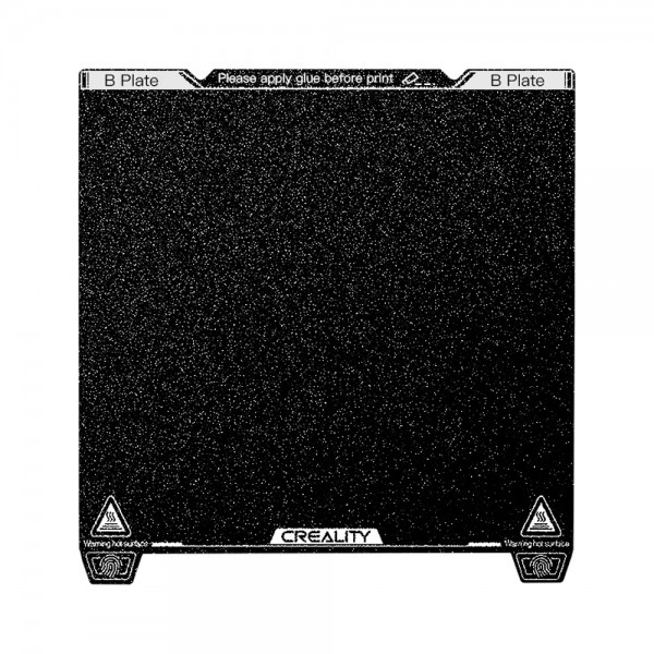 Creality K1 Max PEI Build Plate 315x310mm - K1 Max / Ender-3 V3 Plus - no magnetic sticker - 