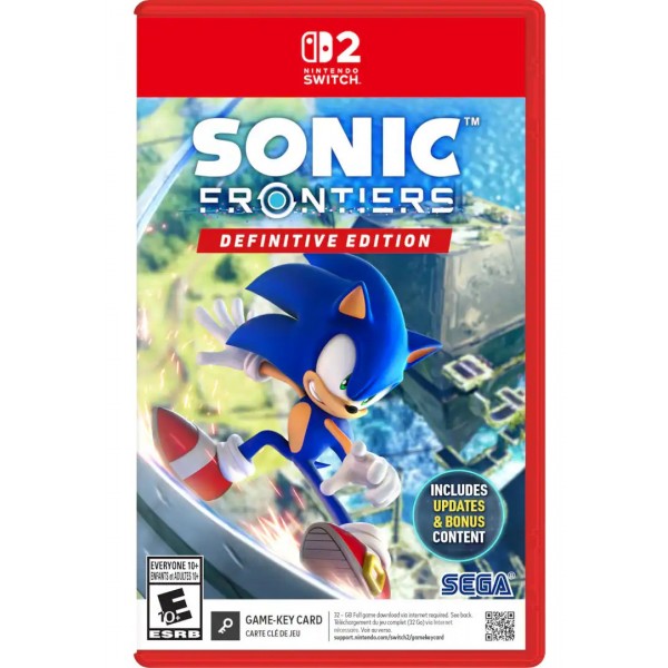 Sonic Frontiers - Definitive Edition Switch 2 - 