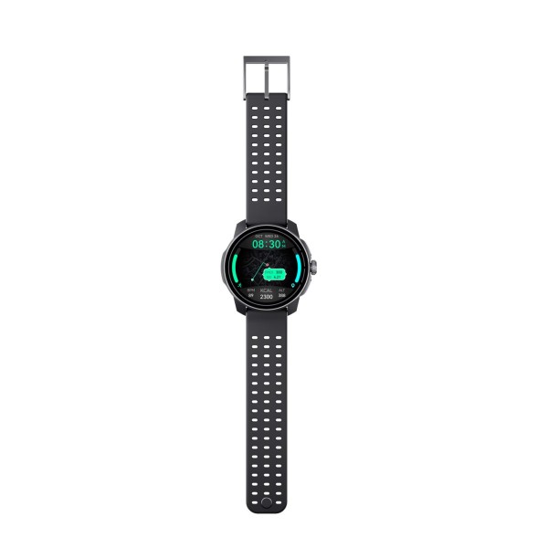 QCY Track S10 Watch Black 1,43 AMOLED HD Dual Band 6 Sat GPS, Gyroscope Geomagnetometer