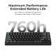 Keychron K2 Ultra (K2U-J3) ZMK Wireless 8K Mechanical Keyboard Brown Switch (Hot-Swap) 75% Us Layout