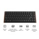 Keychron K3 Ultra (K3U-H1) QMK 8K Wireless Mechanical Keyboard Red Switch Low Profile Wood Frame 75%