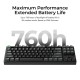 Keychron K8 Ultra (K8U-J1) ZMK Wireless 8K Mechanical Keyboard Red Switch (Hot-Swap) 80% Us Layout
