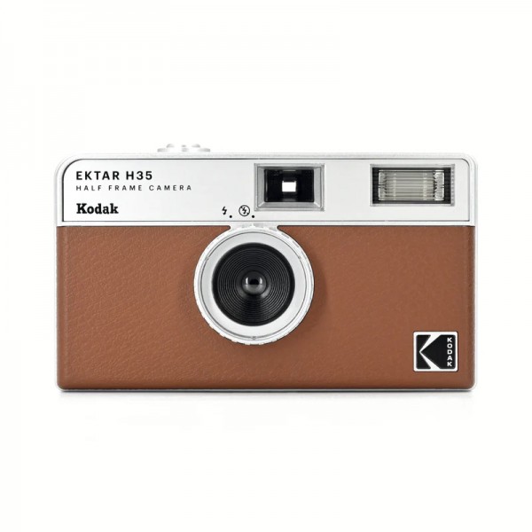 Kodak Ektar H35 HF Film Camera Brown - 