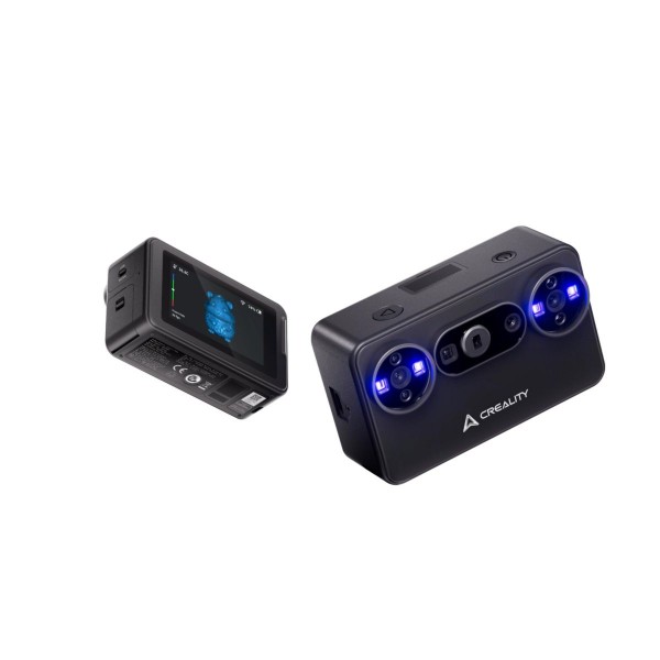 Creality Pika 3D Scanner - Dual light Blue Laser & Infrared, Windows Mac Android iOS, AI filling - 
