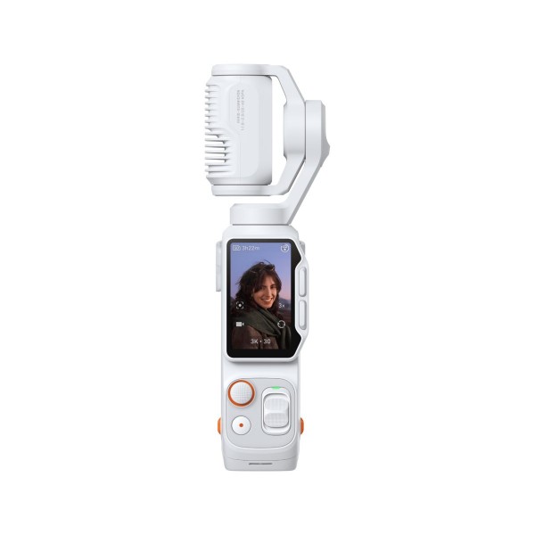 Insta360 Luna Ultra Creator Bundle White - 1-Inch 8K Leica Sensor, Dual Lens, Triple AI Chip, OLED - 