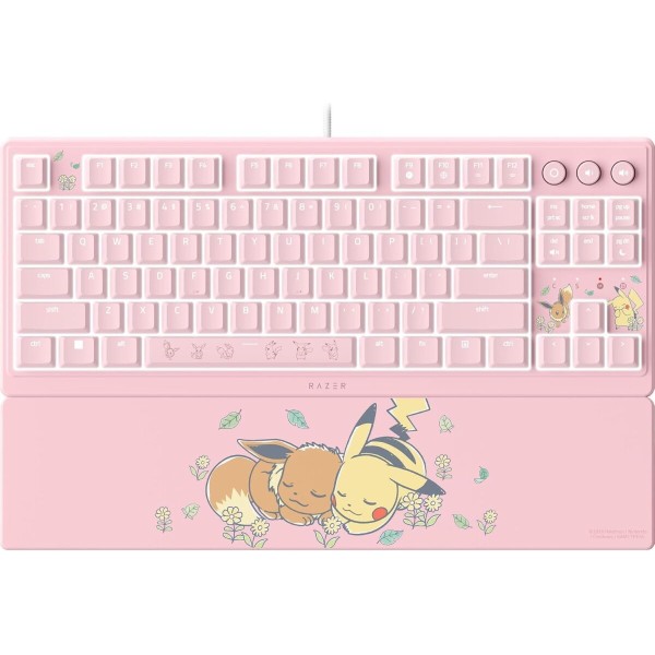 RAZER ORNATA V3 TENKEYLESS - Pokemon Pikachu/Eevee Ed. - US Layout - 