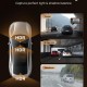 70mai Dash Cam 4K T800 & 1080 Rear Cam. & 128GB SD 3-Channel w/ Dual 4K, IMX678,  AI Detection