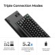 Keychron K10 Ultra (K10U-H1) ZMK Wireless 8K Mechanical Keyboard Red Switch (Hot-Swap) 100% Us Lay