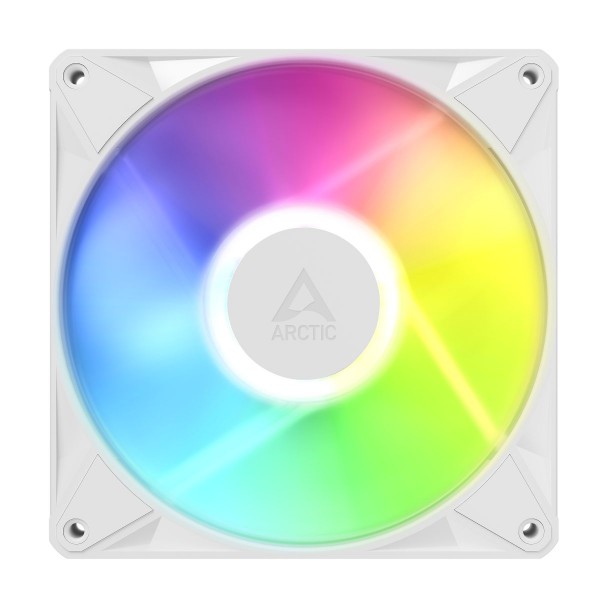 Arctic BioniX P14 A-RGB (White) - 140mm Case Fan with A-RGB - Fluid Dynamic Bearing - PWM - 