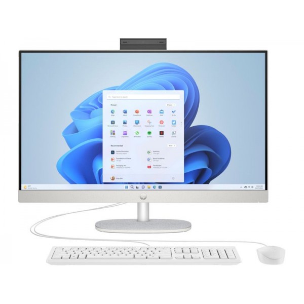 HP All-in-One 27-cr0001nv 27\" R7-7730U/16GB/512GB/W11H 2Y Warranty 8B5B4EA - HP - Inc