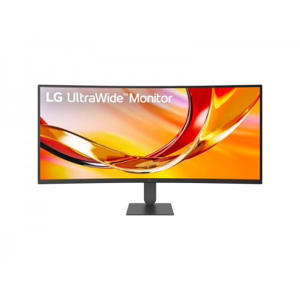 LG Smart Monitor 34\" Curved UltraWide 4K VA (34U640B-B) - 