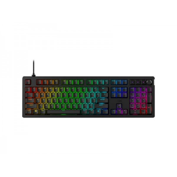 HyperX Alloy Rise Mechanical Full Size Gaming Keyboard (US Layout) - Black - 7G7A3AA - HP - Inc