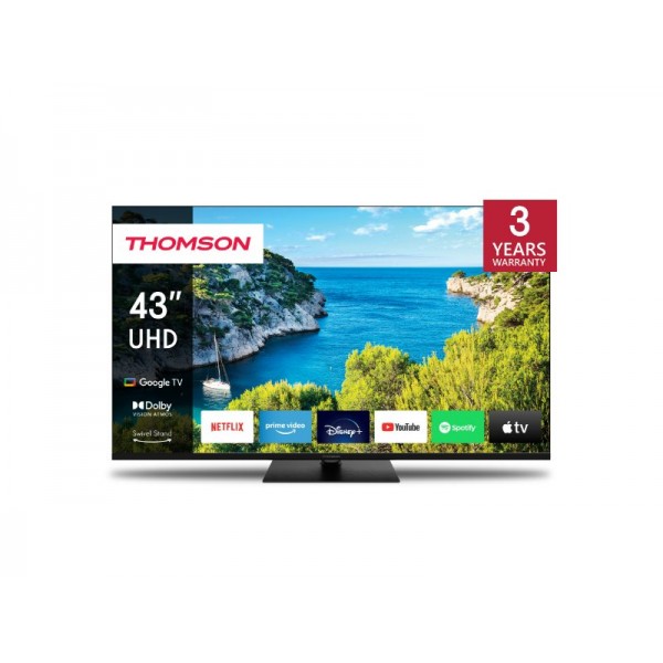 TV Thomson Google 43" UHD 43UG5C14 - Σύγκριση Προϊόντων