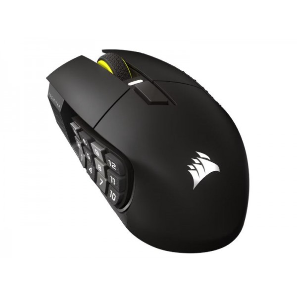 CORSAIR Mouse Scimitar Elite Wireless SE (RGB, GunMetal) - Gaming Accessories & Consoles