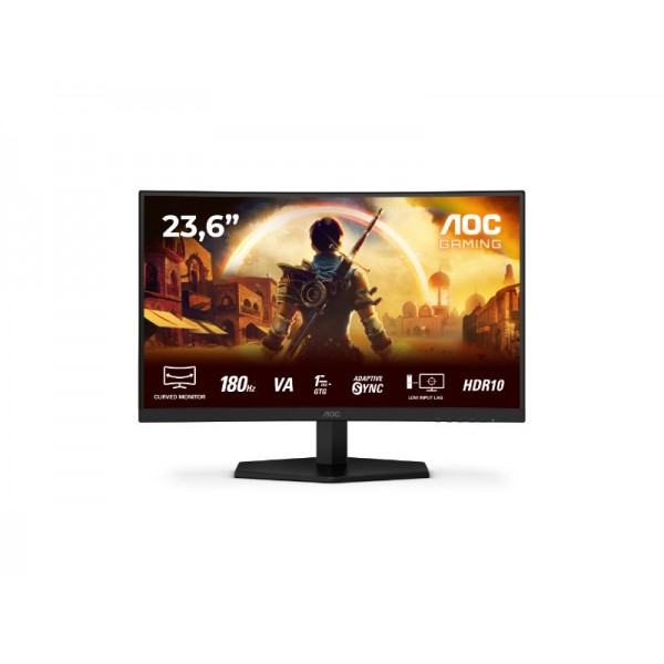 LED AOC C24G42E 1MS 165Hz CURVED 23.6\" - Σύγκριση Προϊόντων