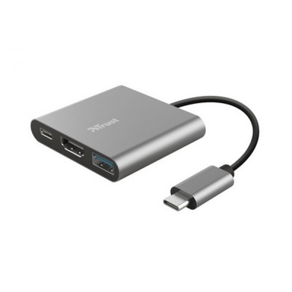 USB-C ADAPT TRUST DALYX 3-IN1 23772 - Peripherals
