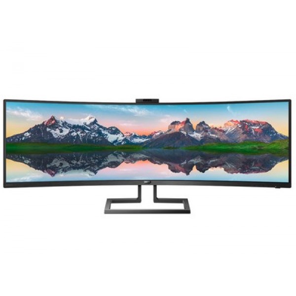 LED PHILIPS 499P9H 4MS CURVED DP 48.8" - Displays Commercial