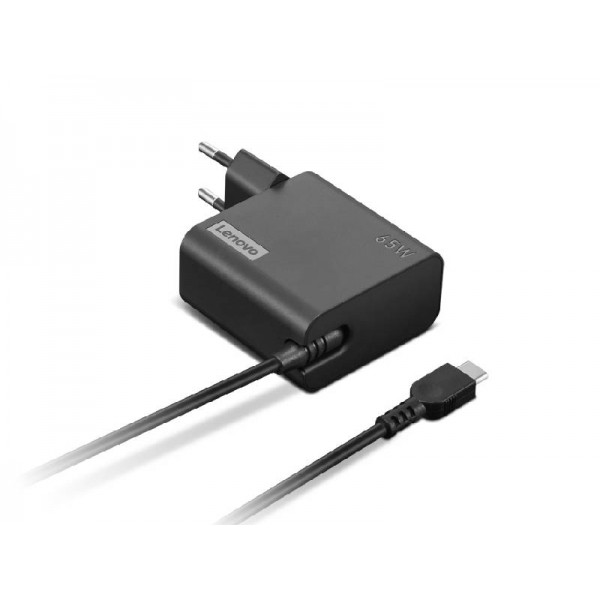 Lenovo 65W USB-C Adapter-EU Pin 4X21L54610 - Lenovo