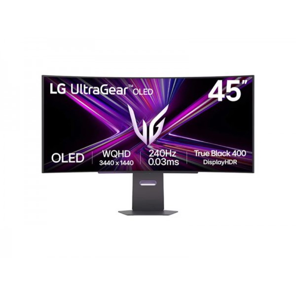 Monitor LG 45'' UltraGear WQHD OLED Curved Gaming (45GX900A-B.AEU) - Displays Commercial