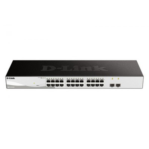 D-Link 26-port Smart+ Managed Gigabit Switch (DGS-1210-26) - DLINK