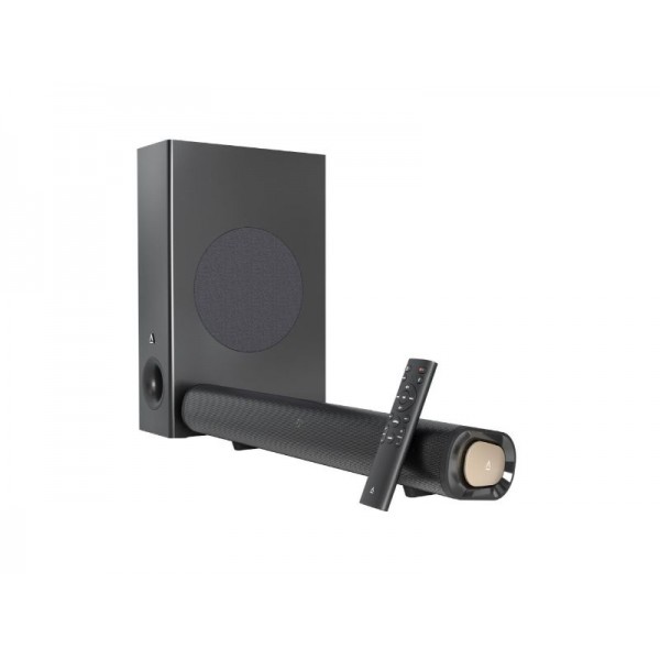 Creative Stage Pro 2.1 soundbar with subwoofer / 160W peak / 80W RMS / Dolby Audio / SuperWide / HDMI ARC / USB-C / Optical-in / AUX / Bluetooth 5.3 - (Commercial) Office Accessories