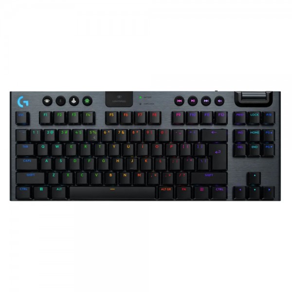 GAM.KEYBOARD LOGITECH G915 X TKL LIN BLK - Gaming Accessories & Consoles