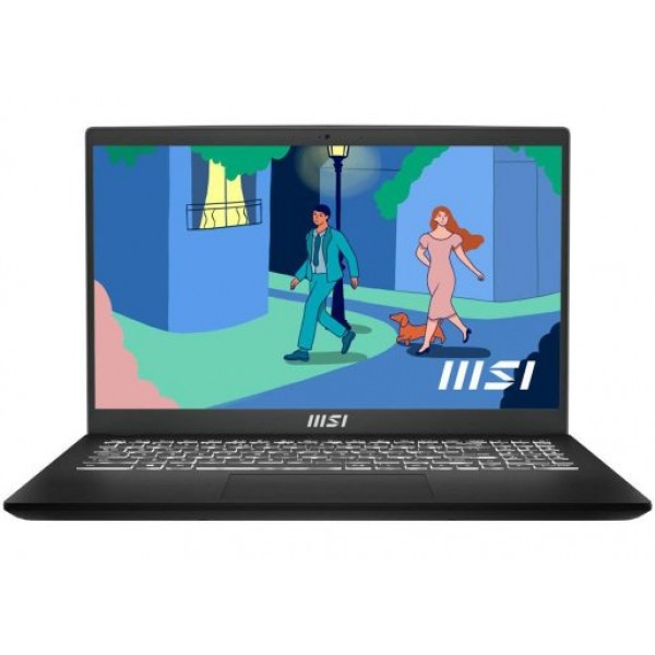 Laptop MSI Modern 15 B7M 15.6'' FHD IPS R5-7430U/16GB/512GB SSD/Win 11 Home/2Y/Classic Black - MSI