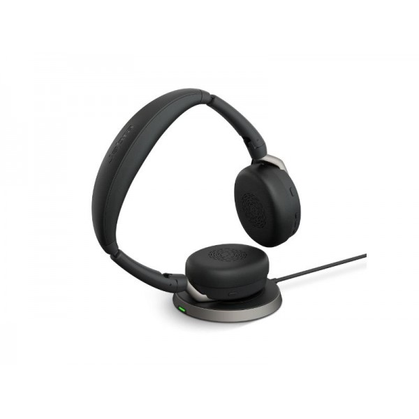 Jabra Evolve2 65 Headset Flex ANC MS Teams USB-A Bluetooth (26699-999- 989) - Headphones