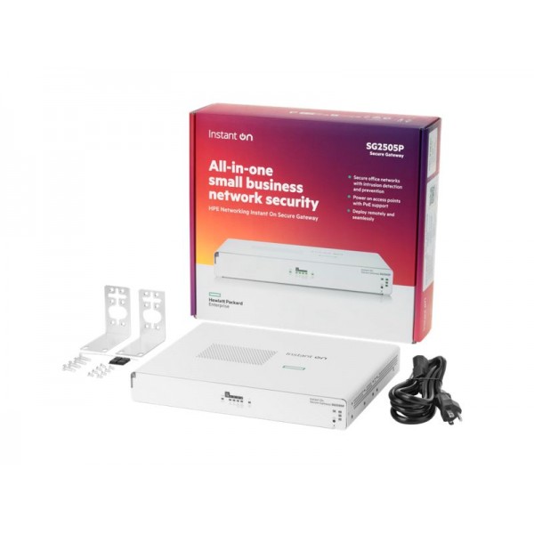 HPE Networking Instant On Access Point Gtwy 5p 2.5G 64W (S0G34A) - Περιφερειακά