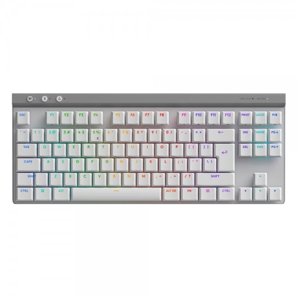 GAM.KEYBOARD LOGITECH G515 TKL WHT LSP - Gaming Accessories & Consoles