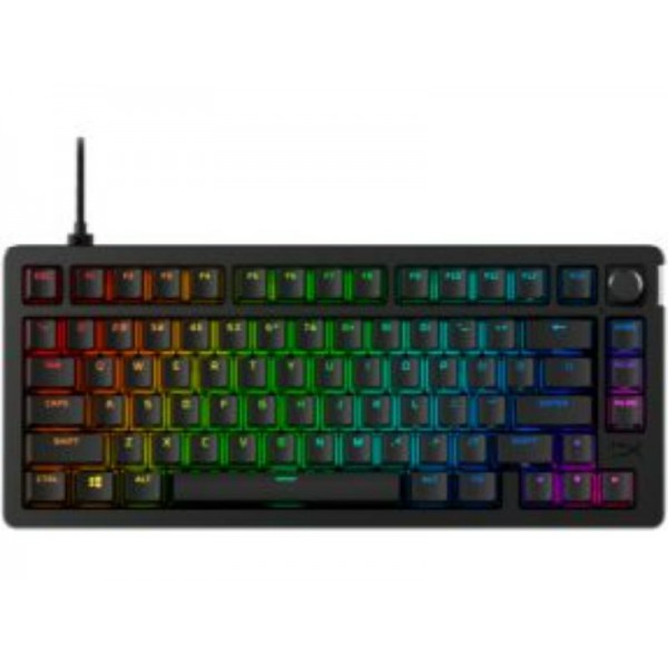 HyperX Alloy Rise 75 Mechanical Gaming Keyboard (US Layout) - Black - 7G7A4AA - HP - Inc