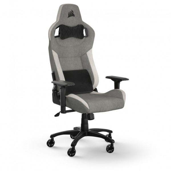 Corsair Gaming Chair T3 Rush Fabric(2023)- Grey/White - CF-9010058-WW - Σύγκριση Προϊόντων