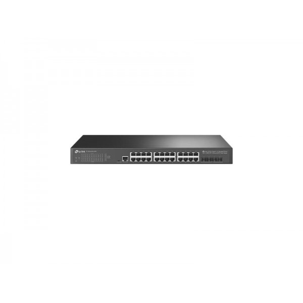 Tp-Link JetStream 24-Port Gigabit L2+ Managed Switch with 4 10GE SFP+ Slots and UPS Power Supply (TL-SG3428X-UPS) - Switches