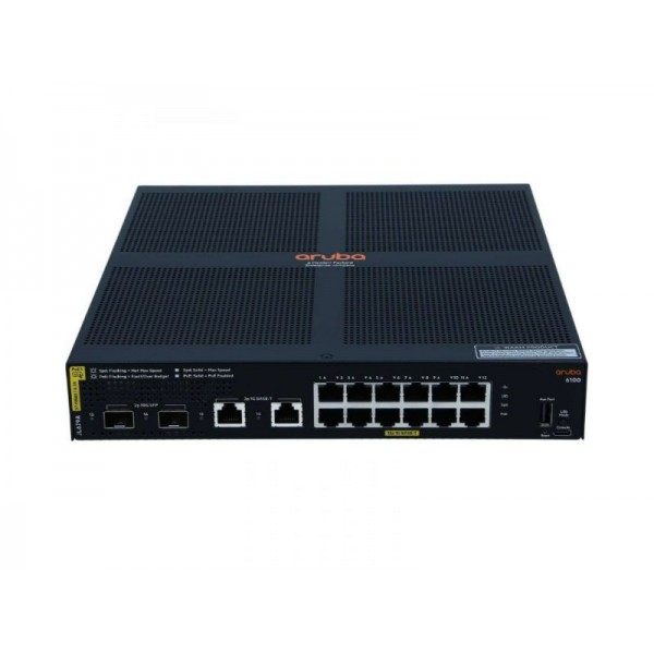 Aruba 6100 12G CL4 2SFP+ 139W Swc JL679A - Switches