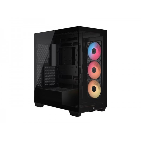 Corsair 3500X ARGB / Mid-Tower Case / Tempered Glass / ATX / Black – PN: CC-9011322-WW - Σύγκριση Προϊόντων