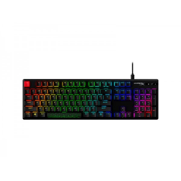 HyperX Alloy Origins PBT HX Blue Mechanical Full Size Gaming Keyboard (US Layout) - Black - 639N4AA - HP - Inc