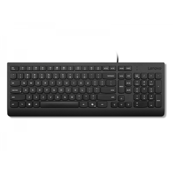 Lenovo Essential Wired Keyboard (Black) - Greek 319 - Lenovo