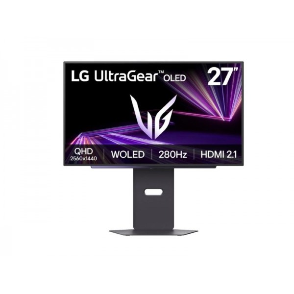 LG Gaming Monitor 27'' UltraGear™ QHD 4th Gen. OLED ¦ 280Hz, VESA DisplayHDR™ True Black 500  (27GX700A) - LG