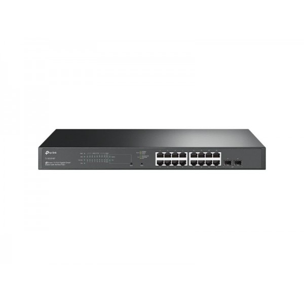 Tp-Link JetStream 18-Port Gigabit Smart Switch with 16-Port PoE+ (TL- SG2218P) - Switches