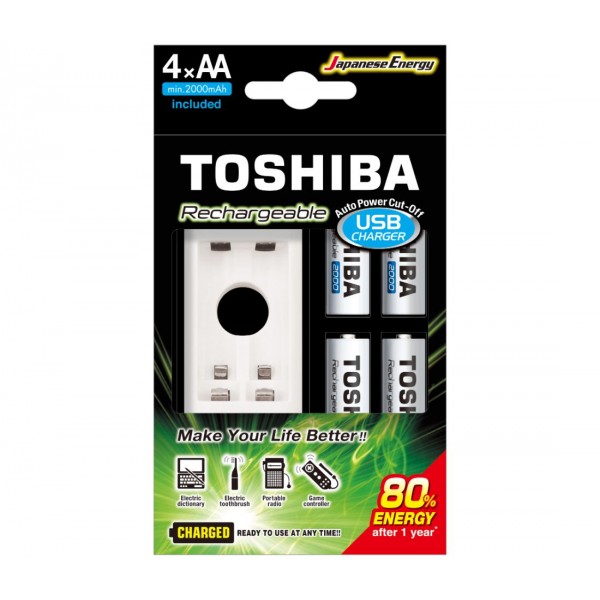 TOSHIBA TNHC-6GME4 CB (AA 2000mAh x 4) - 