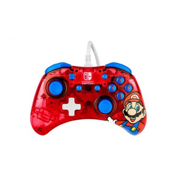 PDP - Wired Controller for Nintendo Switch and Pc Mario Red/Blue Candy - Σύγκριση Προϊόντων