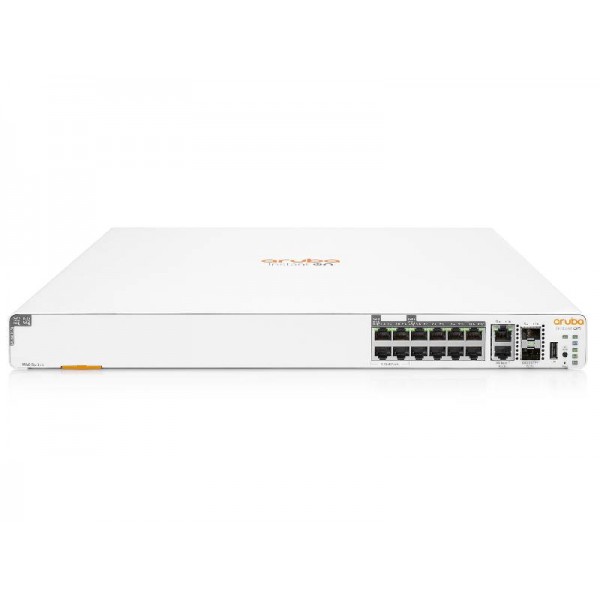 HPE Aruba Instant On 1960 8p 1G Class 4 4p SR1G/2.5G Class 6 PoE 2p 10GBASE-T 2p SFP+ 480W Switch (S0F35A) - Switches