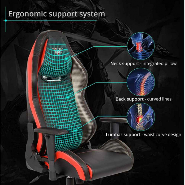 Gaming Καρέκλα -  Eureka Ergonomic® ERK-GC-01 - Καρέκλες Gaming