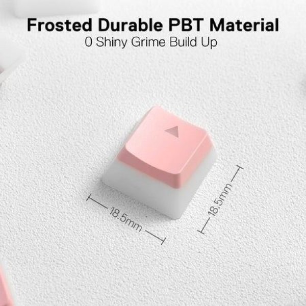 Gaming Αξεσουάρ - Redragon A130 Pudding Keycaps Pink - REDRAGON