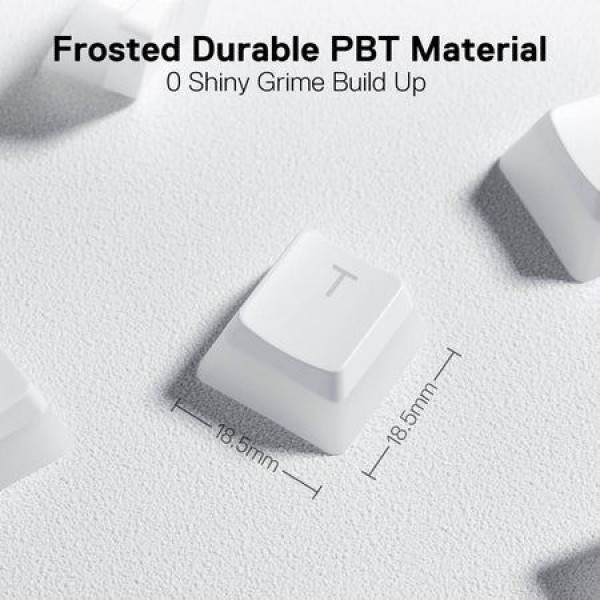 Gaming Αξεσουάρ - Redragon A130 Pudding Keycaps White - REDRAGON